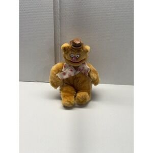 Vintage Jim Henson Muppets Fozzie Bear Plush Doll 1989 Direct Connect Intl